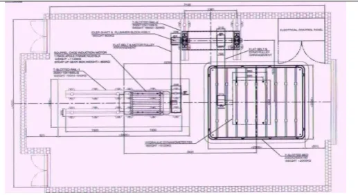 Fig -1: Proposed Assembled Layout of High Speed Spin Test Rig 