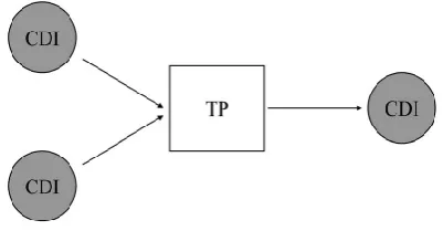 Figure 1. A well-formed TP operating on two CDIs 