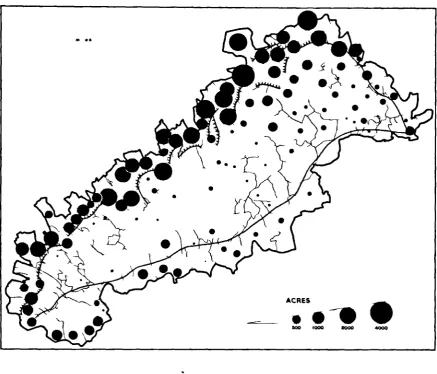 FIG. 2. Common arable land within and around the Chilterns c.1800.