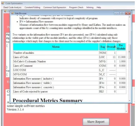 Fig – 5: Result saving window for resultant code 