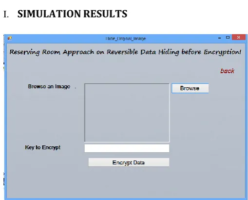 Figure 2 : Encryption 