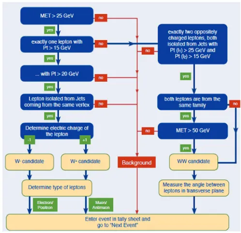 Figure 4. Decision tree for ATLAS W path analysis