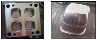 Fig 11.cavity and core after machining process 