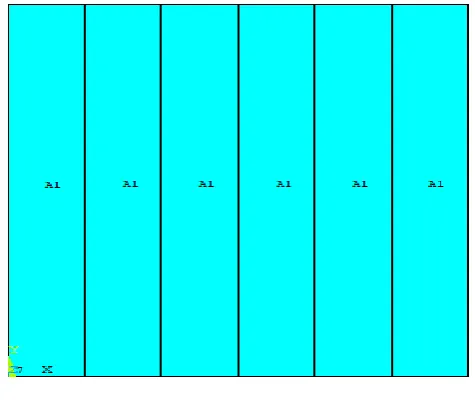 Fig 8 Flux distribution (Wireframe) 