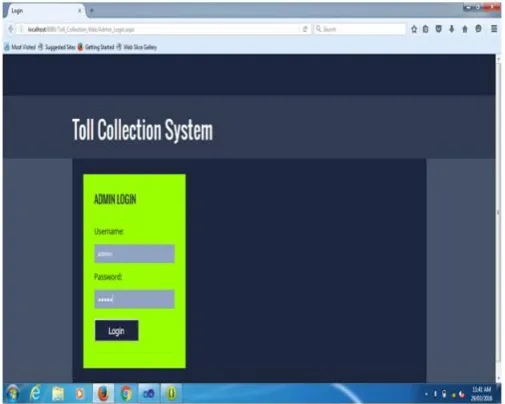 Figure 5: E-mail receipt for Payment of Toll 