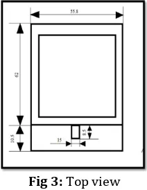 Fig 3: Top view 