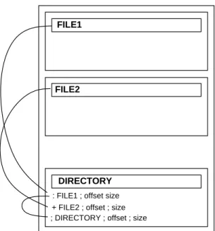 Figure 3. Virtual database format