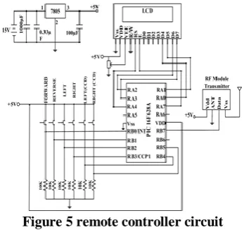 Figure 6 robot vehicle circuit 