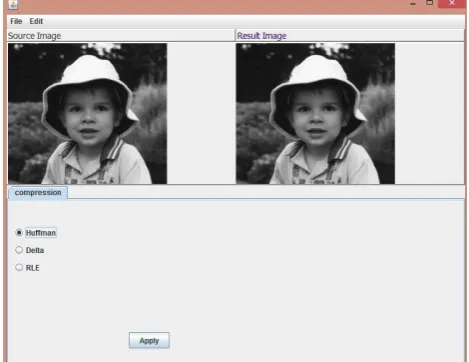 Figure 2: screenshot from used software 