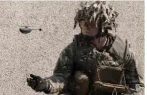 Fig.2  Ultra-small Reconnaissance Drone for a private combat [15] 