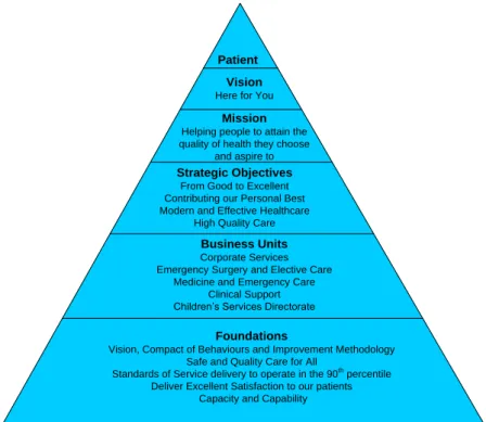 Figure 1 – TTT  Strategic ‘Pyramid’ 