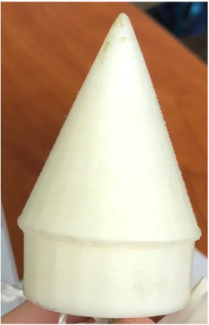 Figure 8:  3-D Printed Nose Cone 