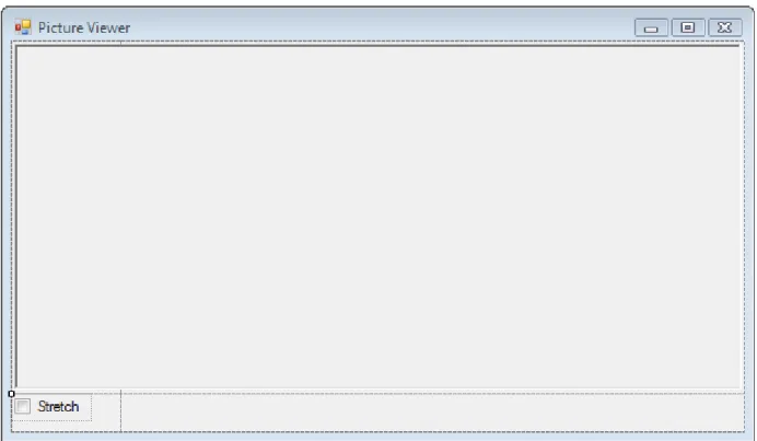 Figure 12 – TextBox control with Stretch property 