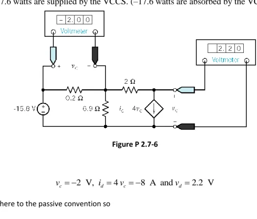 Figure P 2.7-6  Solution: 