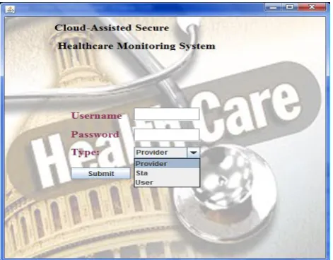 Fig -9: User Details Entry JAVA platform 