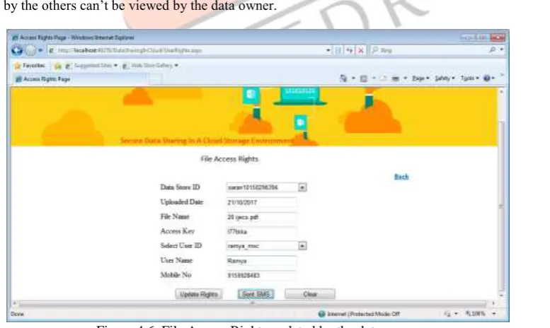 Figure 4.4 Encrypted File This system allows the data owner to view the multi level encrypted (LT Codes and DES Encryption) file before the 