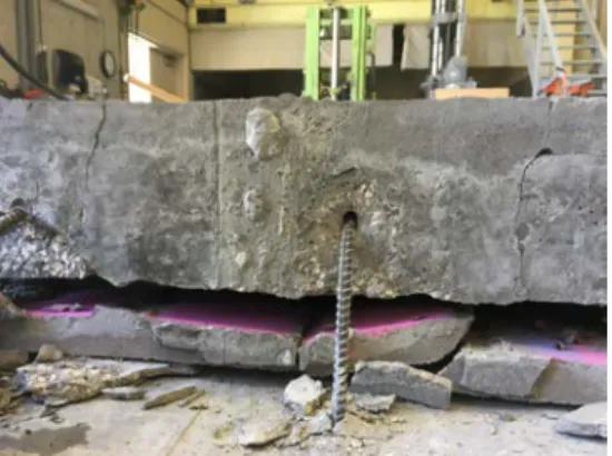 Figure 32: Failure wall base 
