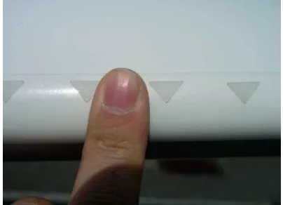 Figure 1 depicts an example of the triangular MVGs which are being used on the wing leading edge of Columbia 400