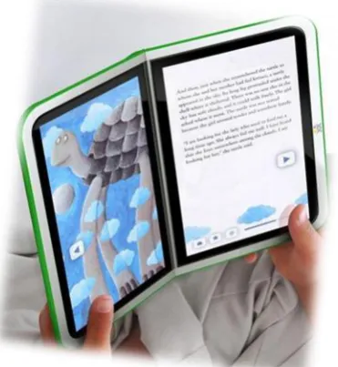 Fig. 3: Prototype of enk – Digital Book [5] 