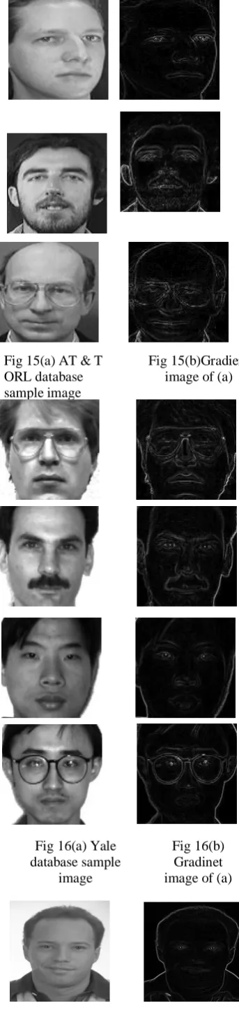 Fig 15(a) AT & T ORL database 