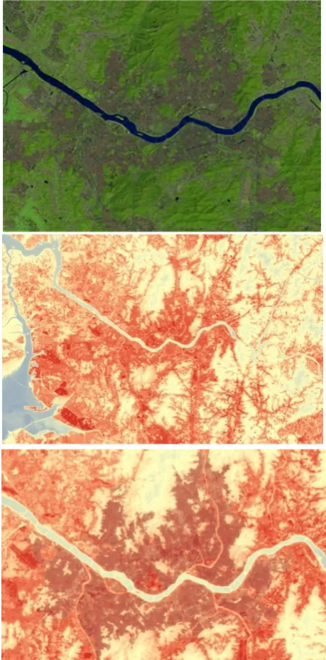 Fig. 1: Target areas within a 500m radius of the 23 AWS 