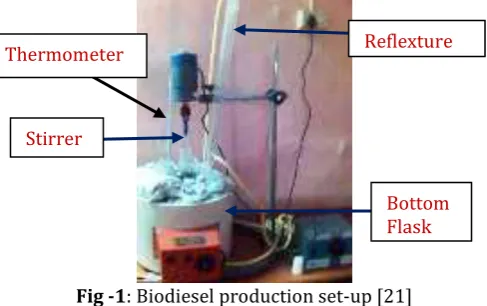 Fig -2: Experimental set-up  