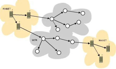Fig-2: Flooding through multiple networks 