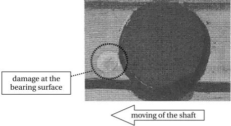 Fig. 10 three rounded ends in comparison with the unmachinedend of the groove