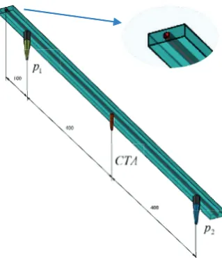 Fig. 1. Scheme of an experimental setup.  Legend: 1-  pulsator, 2- reservoir 200ltr., 3- detention tank, 4- flowmeter, 5- tested channel, 6- pump, 7- compressor, 8- regulation pressure valve, 9- shut-of valve