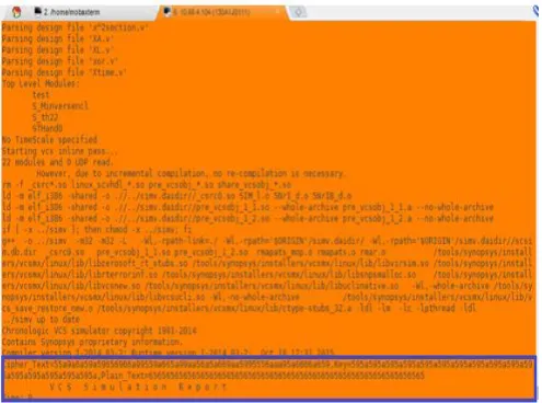 Fig -17: Simulated report of  AES ENCRYPTION 