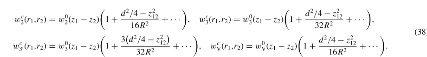 Figure 2 is the main result of this article. It shows that the bending rigidity is definitively not equal to zero in the context of FMT theory for a hard-sphere fluid near a hard wall and the Hadwiger theorem does not apply in this case