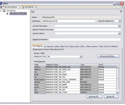 Figure 10-10Visual editor for the 