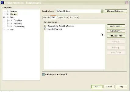 Figure 2-3Project Properties dialog box, Libraries page.