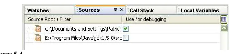 Figure 5-4Sources window