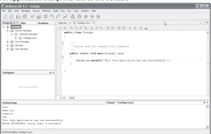 Figure 6How to compile and run an application