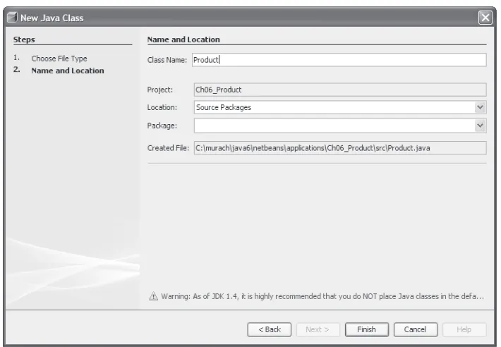 Figure 10How to create a new class