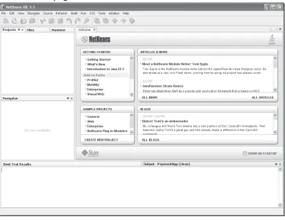Figure 2How to start NetBeans