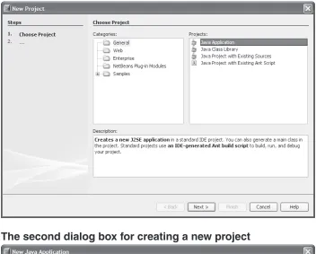 Figure 3How to create a new project with a main class