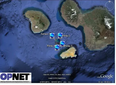 Fig : Nodes in Hawaii 