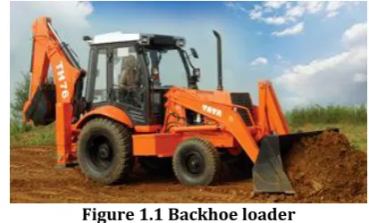 Figure 1.1 Backhoe loader 
