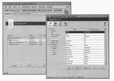 Figure 2-10.Standard servlet aliases