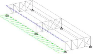 Table-IV Joint Displacement of the truss (from numerical analysis) 