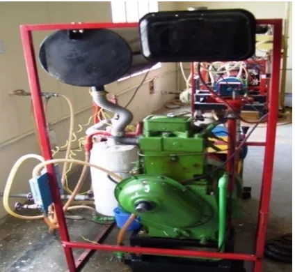 Fig-1: diesel engine test rig Table 2 specifications of the test engine 