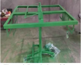 Figure 4. Repainting of frame 