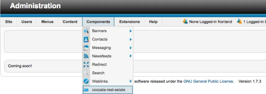 Figure 2: XML Data in Extension Manager