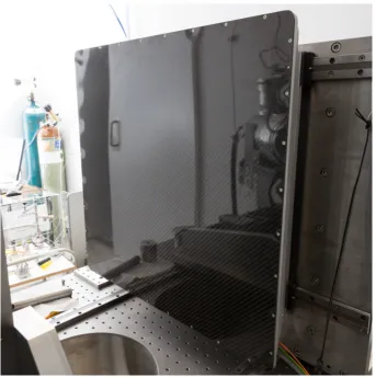 Fig. 1.6: A photo of an X-ray CT detector (Pixium RF 4343) used at the ANUCTLab, machine name: ANU1.