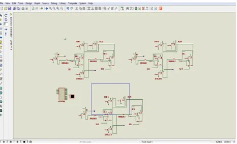 Fig. 5 Simulation model Feeders with micro-controller 