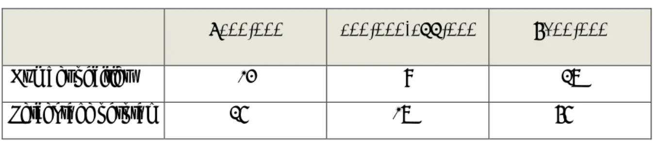 TABLE 2:  CITY SIZE 