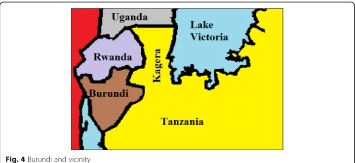 Fig. 4 Burundi and vicinity