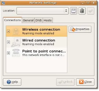 Figure 3.6: Network Settings